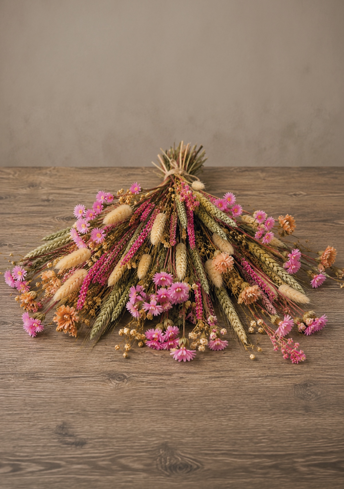 Droogboeket Blush Harmony - Afbeelding 2